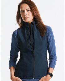 Dames, Softshell gilet. Russell